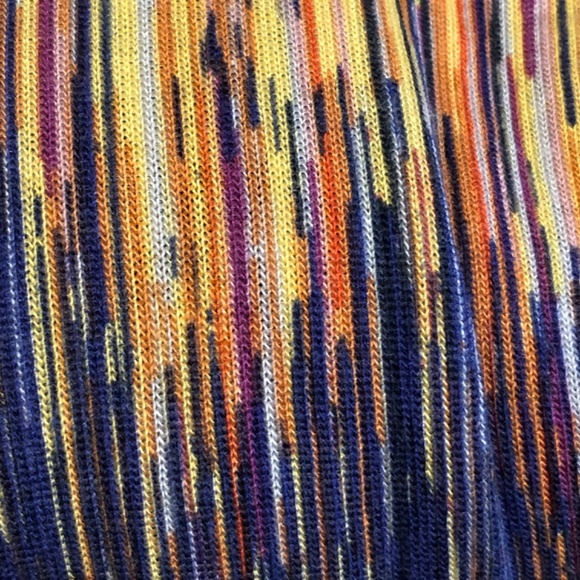 BCBMAXAZRIA Multicolored Tissue Tee Top - Picture 8 of 11